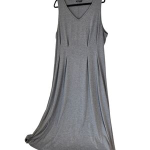 Shein Curve Elegant Gray Sleeveless Dress Sz 4X